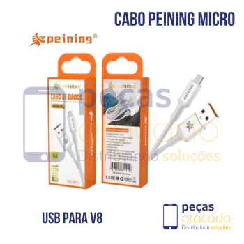 CABO PEINING MICRO USB PARA V8 (PEI-J67-1)