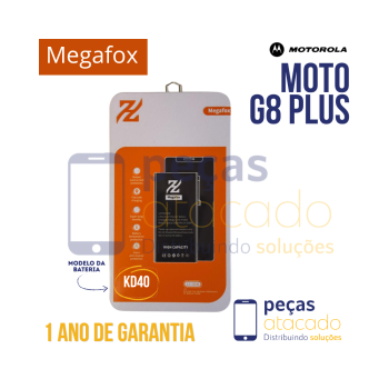 BA-0026 BATERIA MEGAFOX MOTOROLA MOTO G8 PLUS (XT2019) (KD40) (1 ANO DE GARANTIA)