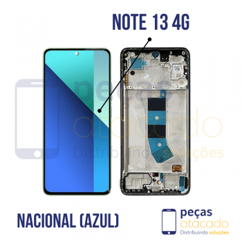 S-0986 FRONTAL XIAOMI REDMI NOTE 13 4G COM ARO AZUL NACIONAL