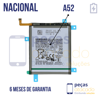 BA-0738 BATERIA ORIGINAL NACIONAL SAMSUNG A52 (SM-A528) A52S (SM-A525M) S20FE (SM-G780F) (EB-BG781ABY)