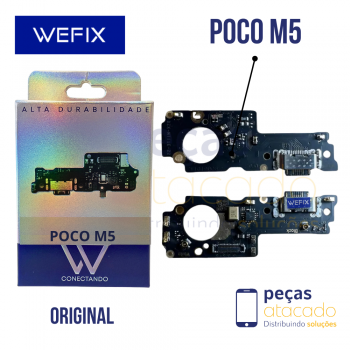 SUB PLACA DE CARGA XIAOMI POCO M5 WEFIX ORIGINAL