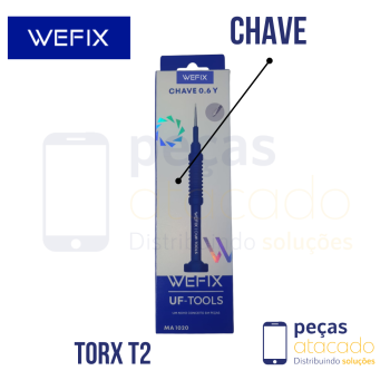 CHAVE DE PRECISAO 2D TORX T2 WEFIX