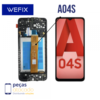 S-0182 FRONTAL SAMSUNG A04S (SM-A045F) COM ARO WEFIX IPS