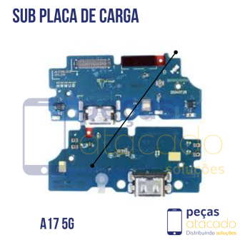 C-0082 SUB PLACA DE CARGA SAMSUNG A17 5G (176F) TURBO