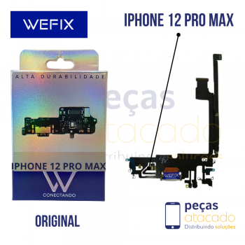 FLEX DE CARGA IPHONE 12 PRO MAX WEFIX ORIGINAL