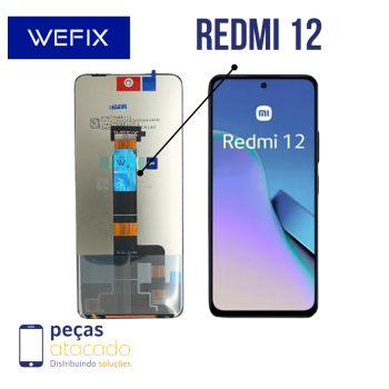 S-0445 FRONTAL XIAOMI REDMI 12 (23053RN02A) | POCO M6 PRO 5G SEM ARO ARO WEFIX IPS