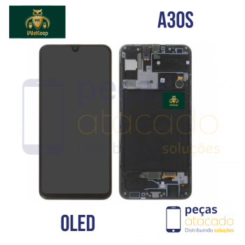 S-0783 FRONTAL SAMSUNG A30S (SM-A307) COM ARO WE KEEP OLED