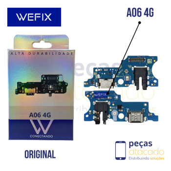 SUB PLACA DE CARGA SAMSUNG A06 4G WEFIX ORIGINAL