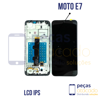 S-0412 FRONTAL MOTOROLA MOTO E7 (XT2095) COM ARO ORIGINAL CHINA LCD IPS