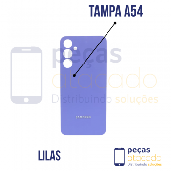 TAMPA TRASEIRA SAMSUNG A54 LILAS