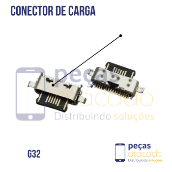 C-0075 CONECTOR DE CARGA MOTOROLA MOTO G32