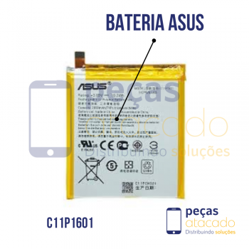 BA-0183 BATERIA 1 LINHA ASUS ZENFONE (C11P1601)