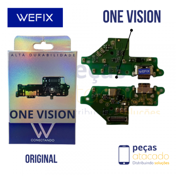 SUB PLACA CONECTOR MOTOROLA MOTO ONE VISION XT1970 WEFIX ORIGINAL