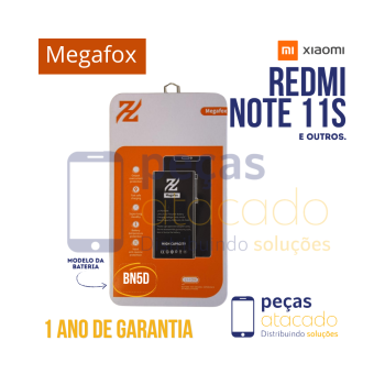 BA-0051 BATERIA MEGAFOX XIAOMI REDMI NOTE 11S | POCO M4 PRO (BN5D) (1 ANO DE GARANTIA)