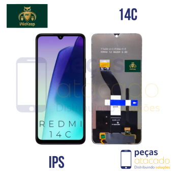 S-0436 FRONTAL XIAOMI REDMI 14C | POCO C71 | C75 SEM ARO WE KEEP IPS