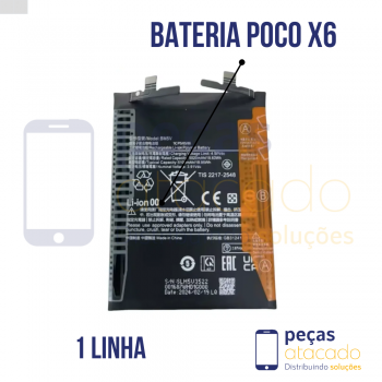 BA-0235 BATERIA 1 LINHA XIAOMI POCO X6 | NOTE 13 PRO 5G (BM-5V)