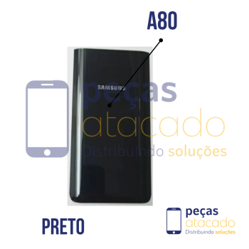 TAMPA TRASEIRA SAMSUNG A80 PRETO