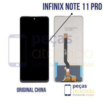S-0970 FRONTAL INFINIX NOTE 11 PRO SEM ARO PRETO IPS