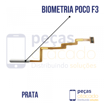 H-0047 FLEX BIOMETRIA XIAOMI POCO F3 PRATA