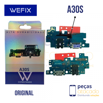 SUB PLACA DE CARGA SAMSUNG A30S A307 WEFIX ORIGINAL