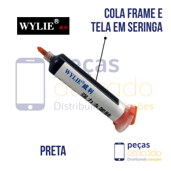 COLA FRAME E TELA SERINGA PRETO WYLIE WL-675 WYLIE