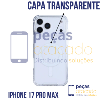 CAPA TRANSPARENTE IPHONE 17 PRO MAX