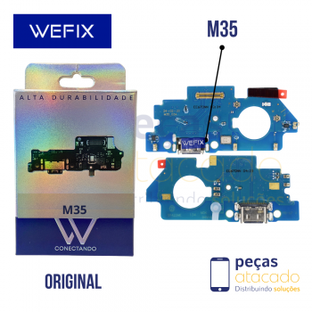 SUB PLACA DE CARGA SAMSUNG M35 WEFIX ORIGINAL