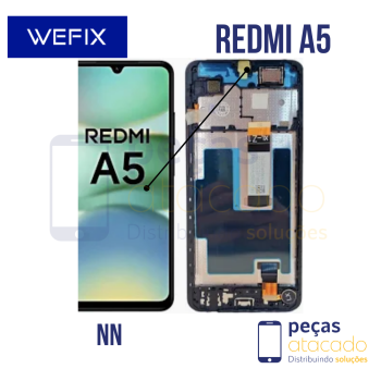 S-1275 FRONTAL XIAOMI REDMI A5 | POCO C71 COM ARO PRETO NN IPS
