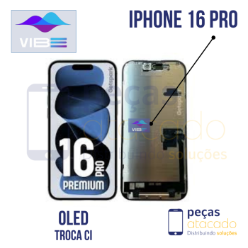 S-1295 FRONTAL IPHONE 16 PRO (TROCA CI) VIBE OLED