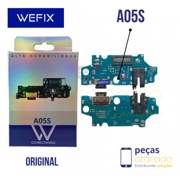 SUB PLACA DE CARGA SAMSUNG A05S WEFIX ORIGINAL