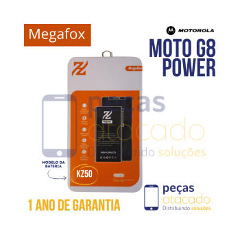 BA-0027 BATERIA MEGAFOX MOTOROLA MOTO G8 POWER (KZ50) (1 ANO DE GARANTIA)