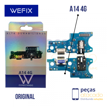 SUB PLACA CONECTOR SAMSUNG SM-A145 GALAXY A14 4G WEFIX ORIGINAL