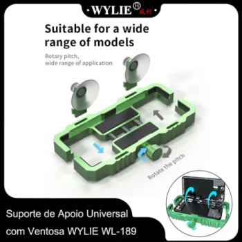 SUPORTE DE APOIO UNIVERSAL COM VENTOSA WYLIE (WL-189)