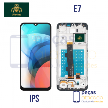 S-0816 FRONTAL MOTOROLA MOTO E7 (XT2095) COM ARO WE KEEP IPS