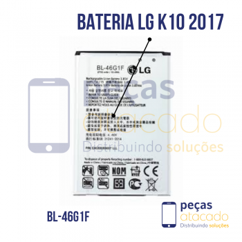 BA-0207 BATERIA 1 LINHA LG K10 2017 (BL-46G1F)