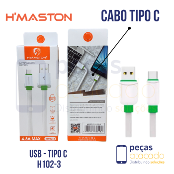 CABO H MASTON USB PARA TIPO C  4.8A  (H102-3)