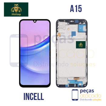 S-0493 FRONTAL SAMSUNG A15 4G (A155) / A15 5G (A156) COM ARO INCELL WE KEEP