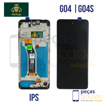 FRONTAL MOTOROLA MOTO G04 | G04S COM ARO WE KEEP IPS