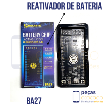 ATIVADOR PLACA CHOQUE BATERIA IPHONE E ANDROID MECHANIC BA27