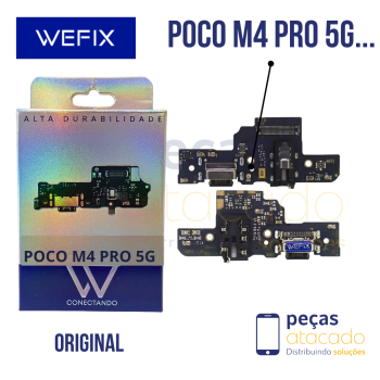 SUB PLACA DE CARGA XIAOMI POCO M4 PRO 5G (21091116AG) | NOTE 11 5G WEFIX ORIGINAL