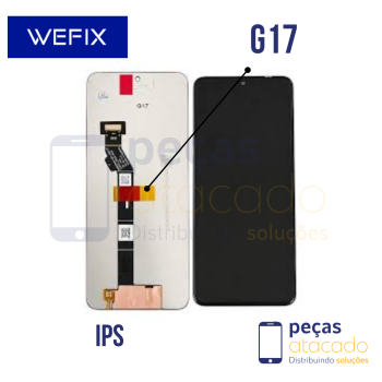 S-0486 FRONTAL MOTOROLA MOTO G17 SEM ARO WEFIX IPS