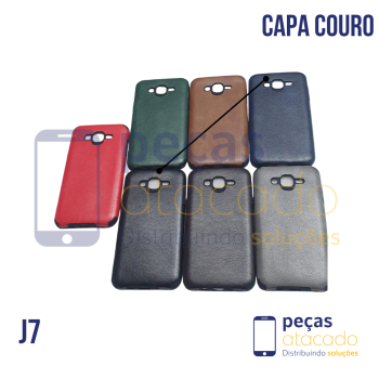 CAPA COURO SAMSUNG J7