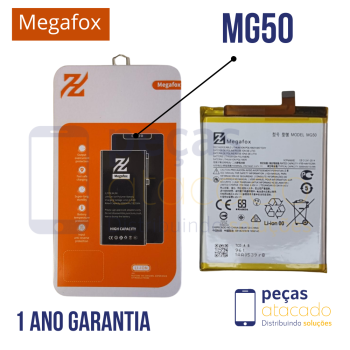 BA-0257 BATERIA MEGAFOX MOTOROLA MOTO G9 PLUS (XT-2087) (MG50) (1 ANO DE GARANTIA)