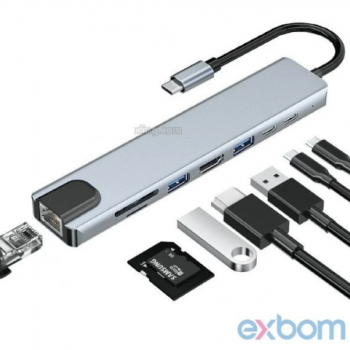 HUB USB 3.1 DOC UDC-PHNR1008A