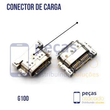 C-0074 CONECTOR DE CARGA MOTOROLA MOTO G100