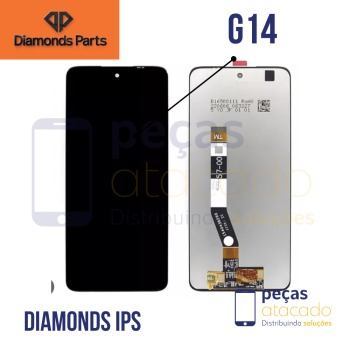 S-1050 FRONTAL MOTOROLA MOTO G14 (XT2341) G54 5G (XT2343) G55 (xt2435) SEM ARO DIAMONDS IPS