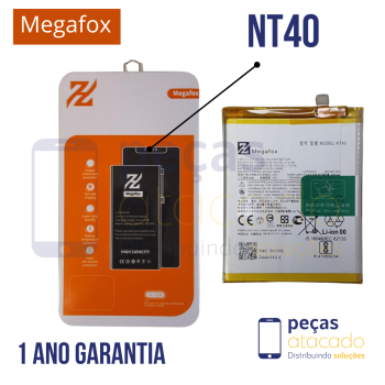 BA-0496 BATERIA MEGAFOX MOTOROLA MOTO E20 (XT2155) (NT40) (1 ANO DE GARANTIA)