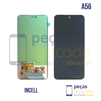S-1267 FRONTAL SAMSUNG A56 | A36 SEM ARO PRETO INCELL IPS