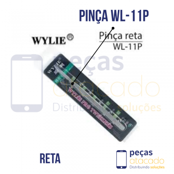 PINÇA ANTI-MAGNÉTICA INOX RETA WYLIE WL-11P