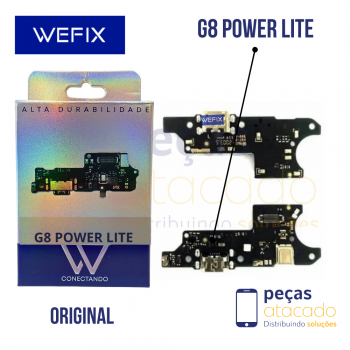 SUB PLACA DE CARGA  MOTOROLA MOTO G8 POWER LITE (XT2055) WEFIX ORIGINAL